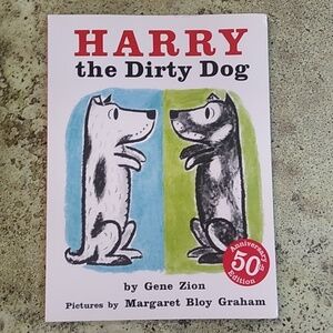Harry Dirty Dog Gene Zion Children's Picture Book Daycare Preschool Homeschool